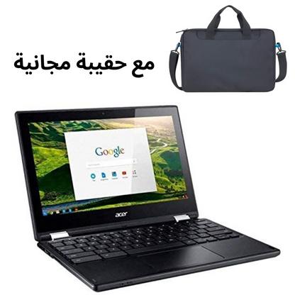 أيسر جهاز Chromebook R11 قابل للتحويل 2 في 1 / شاشة لمس عالية الدقة 11.6 بوصة / Intel Quad-Core N3150 بسرعة 1.6 جيجا هرتز / ذاكرة 4 جيجا بايت / 16 جيجا بايت SSD / بلوتوث، كاميرا ويب، نظام تشغيل